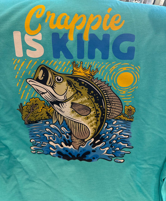 ETX Outdoors “Crappie Is King” Fall Release Tee